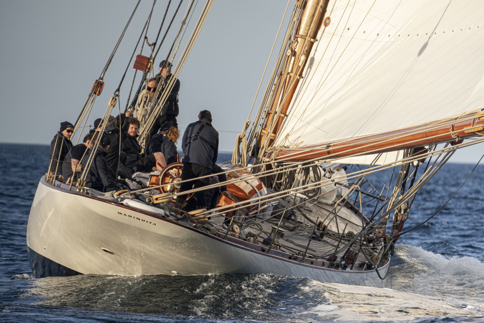 Mariquita, Richard Mille Cup regatta, sailing classic events, between Falmouth and Le Havre from June 2nd to 15th 2024 - Photo: Yann Riou / DPPI