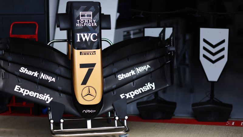 The fictional APX GP team, featuring IWC Schaffhausen branding (Photo: IWC Schaffhausen Website)