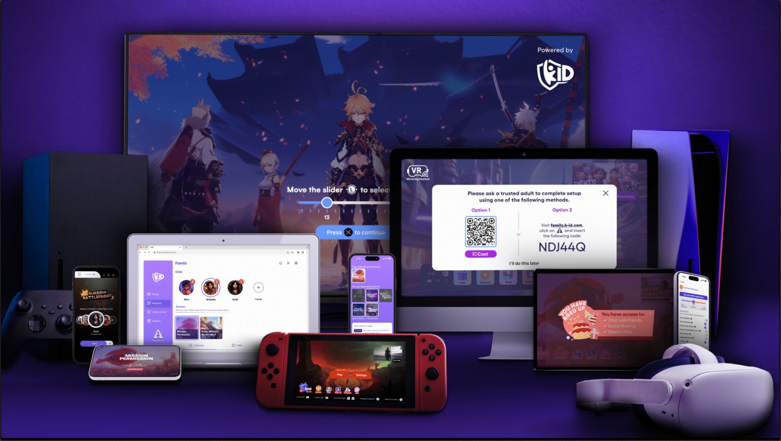 k-ID develops technology that empowers game publishers and parents to shield children and teens from online harm (Photo: k-ID)