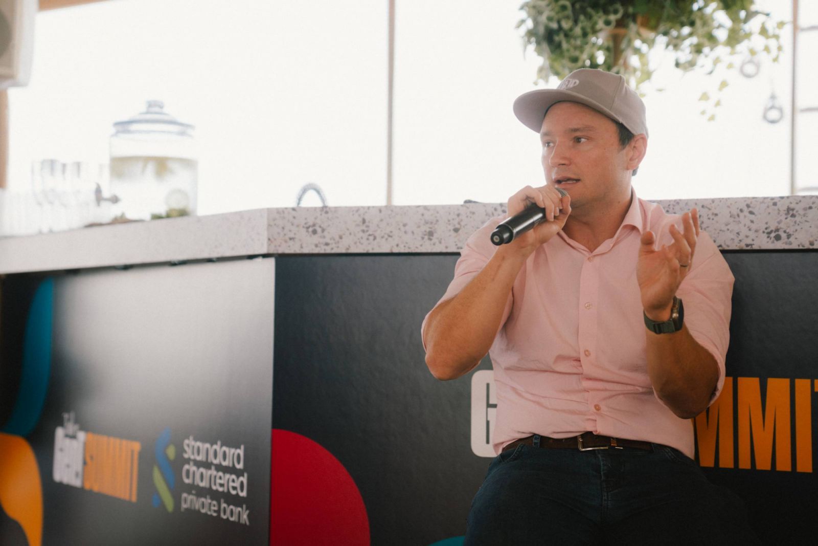 Kieran Donovan shared insights on AI and creating a safe online environment for children at the Tatler Gen.T Summit 2023 (Photo: Billy Chan/Tatler Hong Kong)