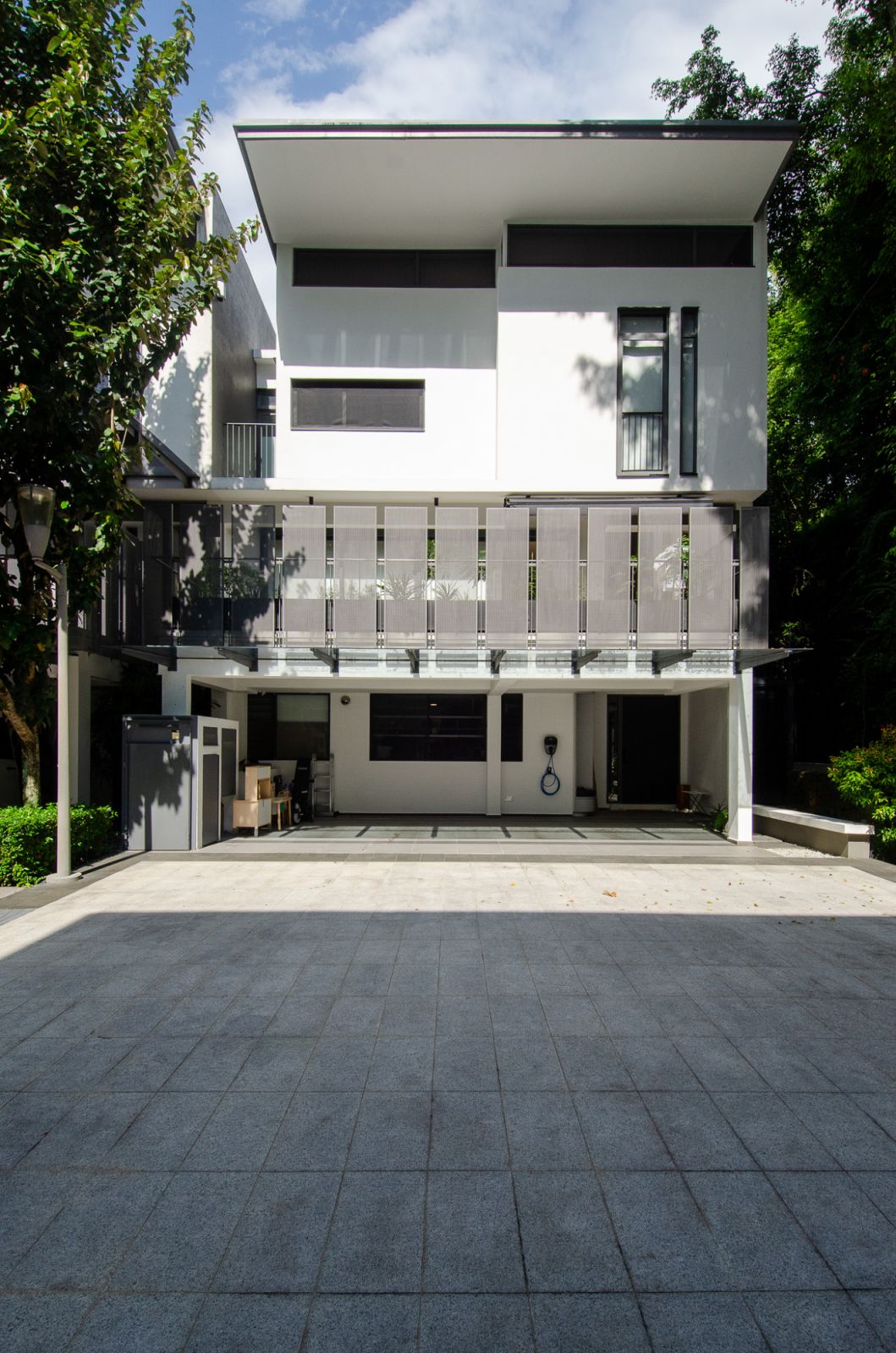 The frontage