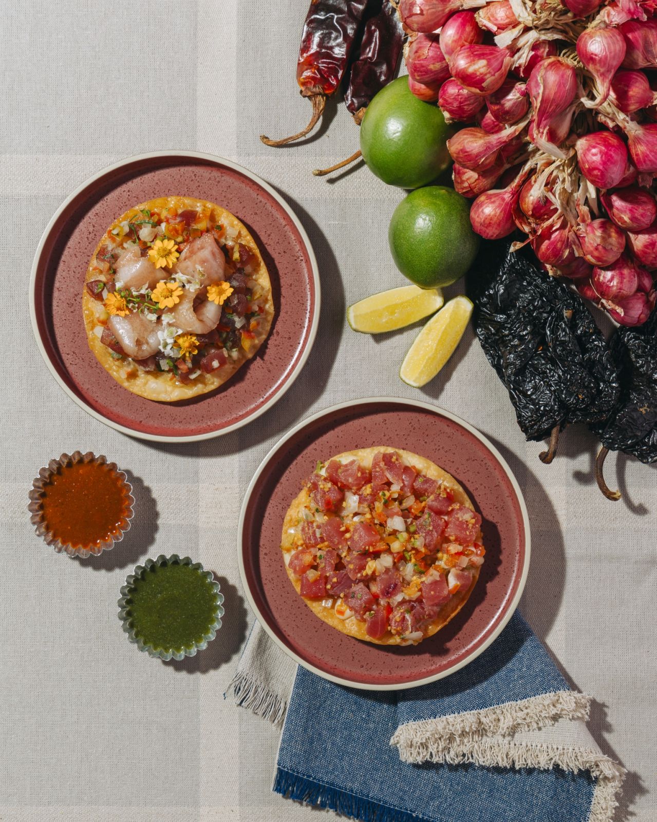 New restaurants July 2024 Dining Radar - Toro & Tuna Tostada (Photo courtesy of Pol Divina and Jae Pickrell)