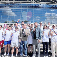 Filipino athletes heading to the 2024 Olympics (Photo: Abraham Tolentino)