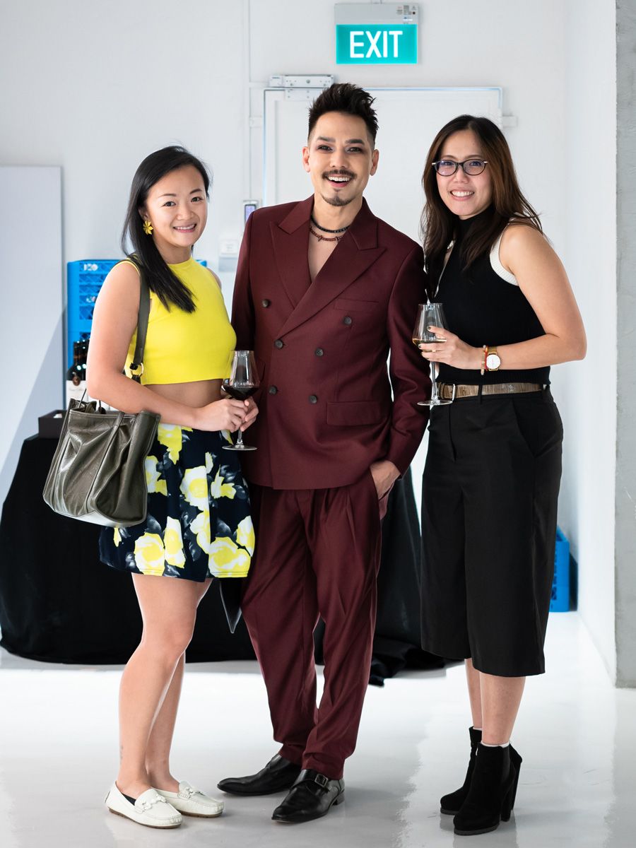 Estelle Tan, Tyler Wisler and Haidee Ng