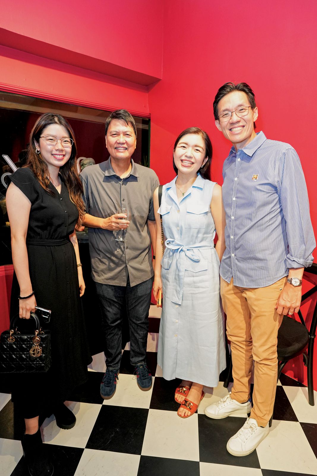 Winna Go, Soler Santos, Stephanie and Joseph Tay