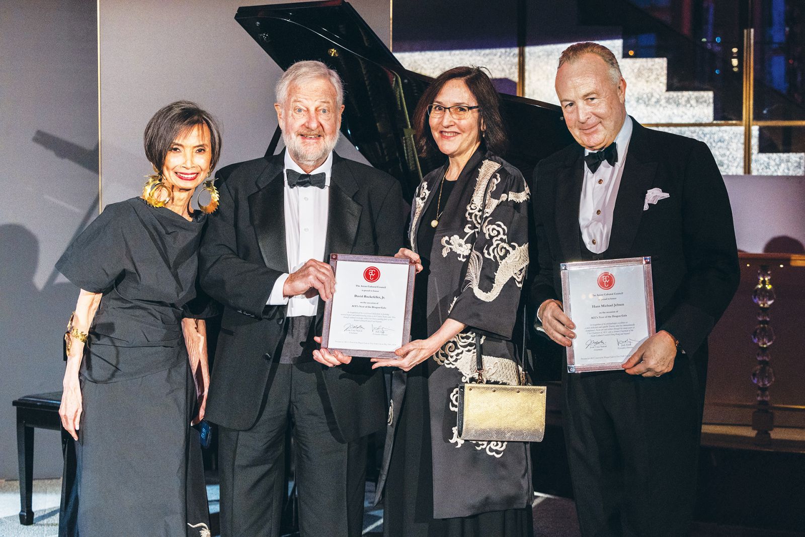 Josie Natori, David Rockefeller, Jr, Wendy O’Neill, Hans Michael Jebsen
