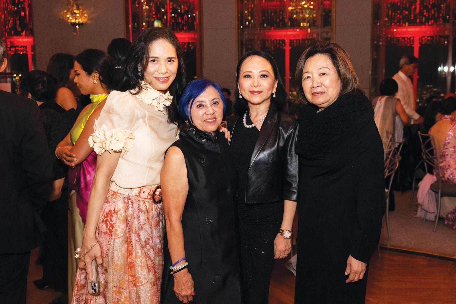 Evangeline Yung, Abigail Alvarez, Celia Chou, Yvonne Ghaw