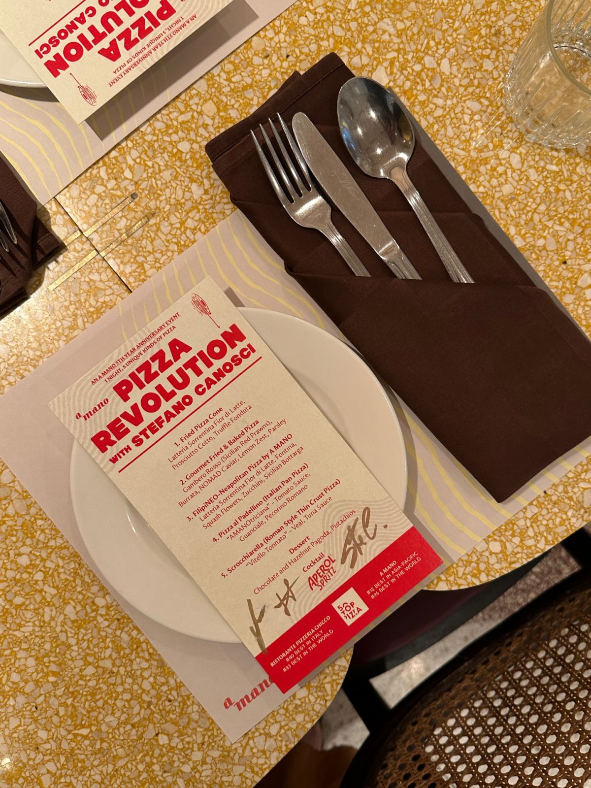 Pizza Revolution A Mano Anniversary - A Mano x Stefano Canosci