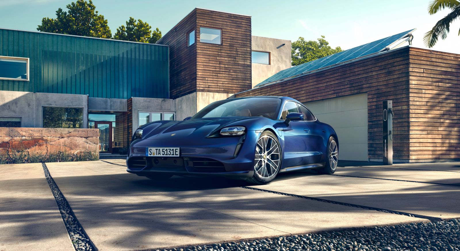 Porsche Taycan (EV) echoes sportiness with its handsome proportions