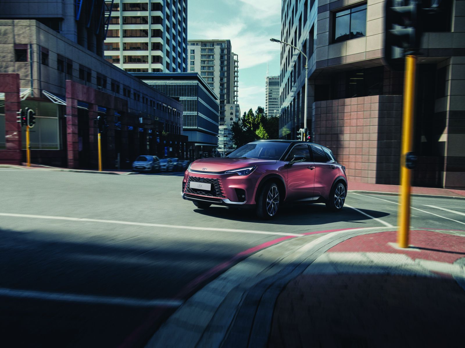 Lexus LBX is a subcompact hybrid SUV