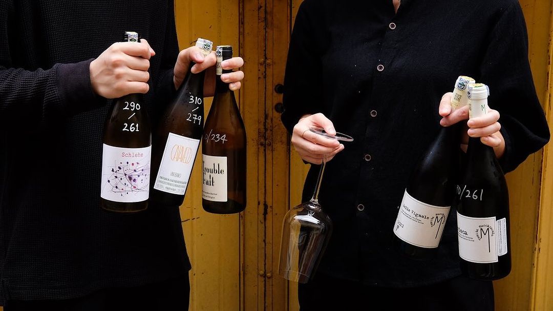 Natural wines from Fafaba located in REXKL, a lifestyle and dining hub in Chinatown (Photo: Instagram / @fafaba.kl & @hellorexkl)