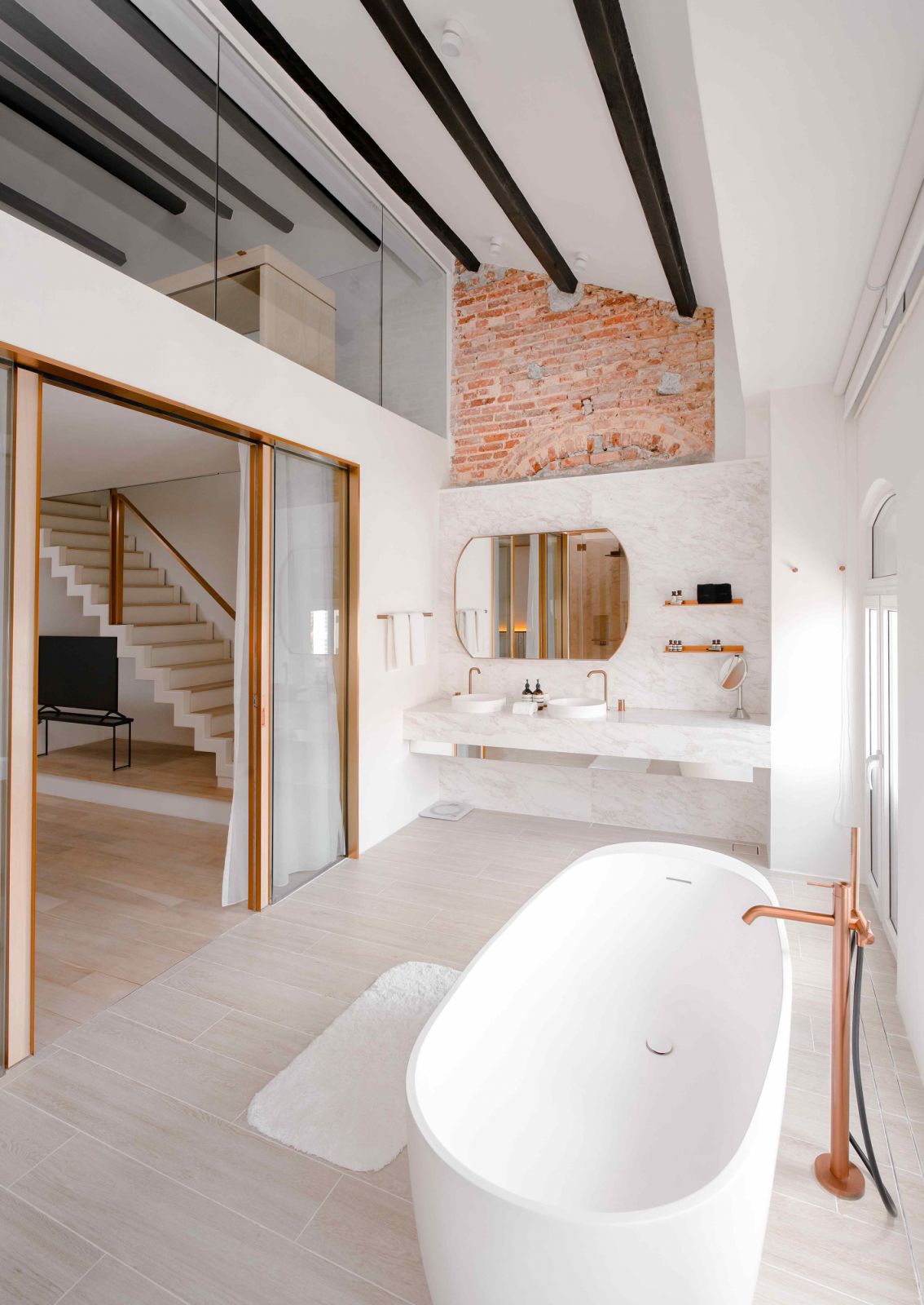 The Batholdi loft, named after the coppersmith best known for the Statue of Liberty (Photo: Courtesy of 88 Armenian)
