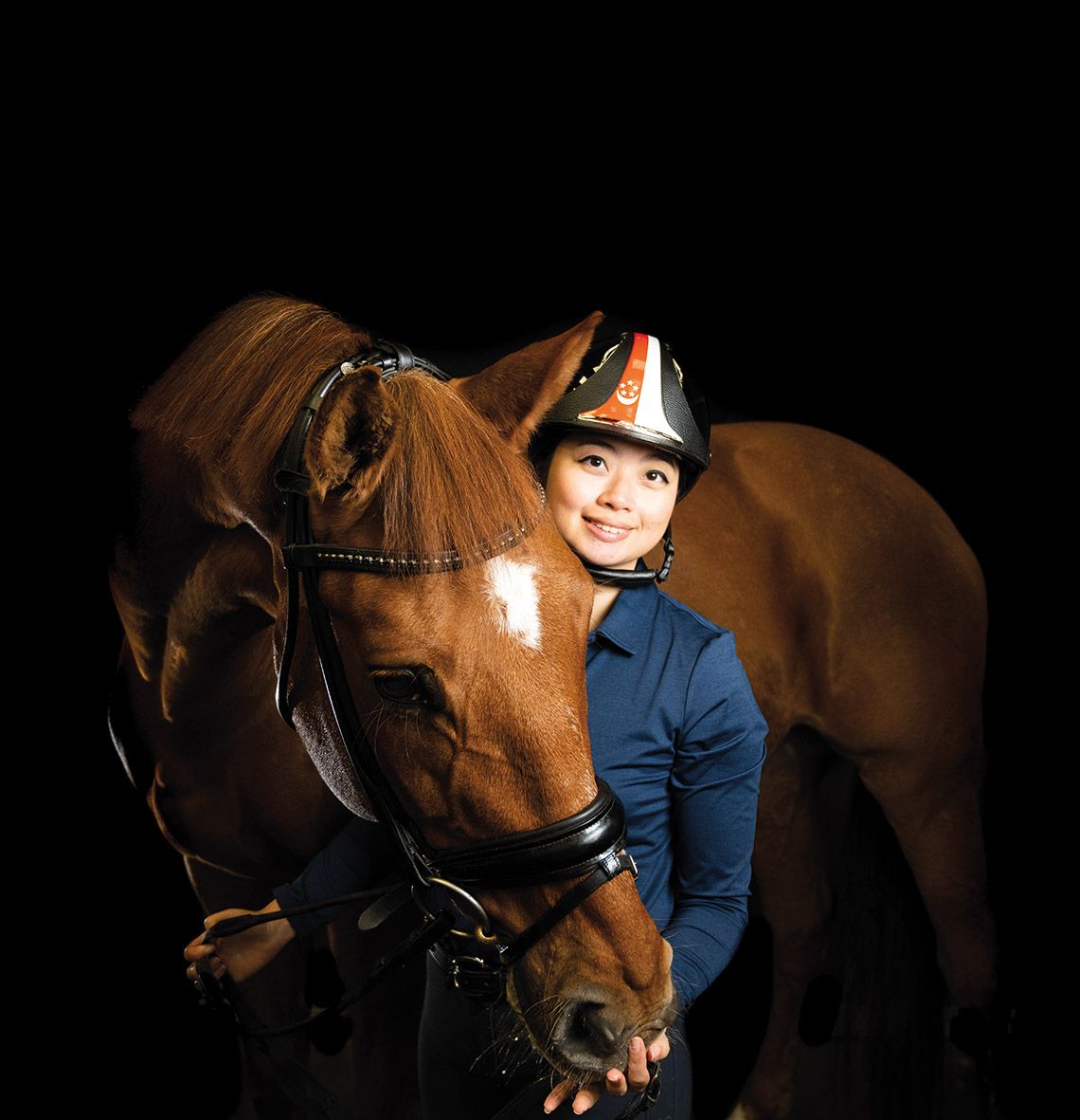 Olympic equestrian Caroline Chew is aiming for glory at the Paris 2024 Olympics