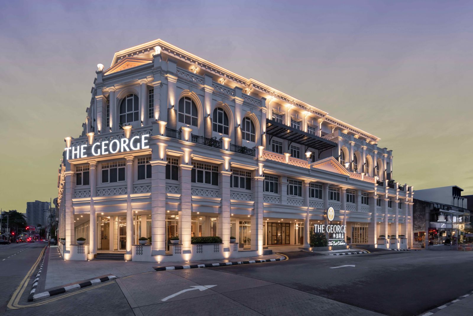 The George is a modern building designed by KH Tan Architect (Photo: Courtesy of The George)