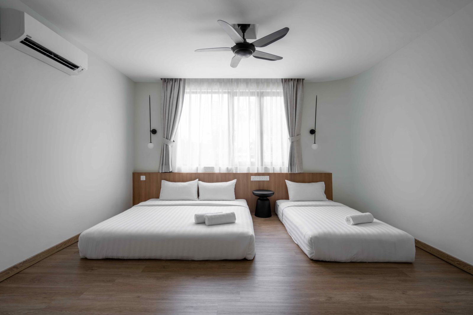 Tatami-style bedding in one of the rooms (Photo: Courtesy of CEED Design)