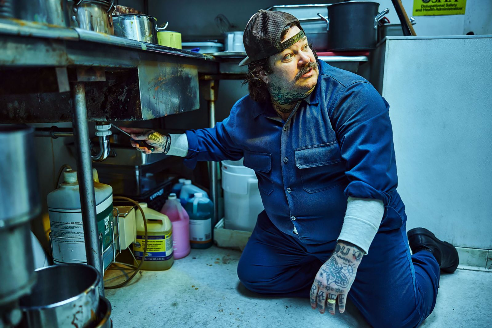 Real-life chef, Matty Matheson plays handyman Neil Fak in ‘The Bear’ (Photo: IMDB)