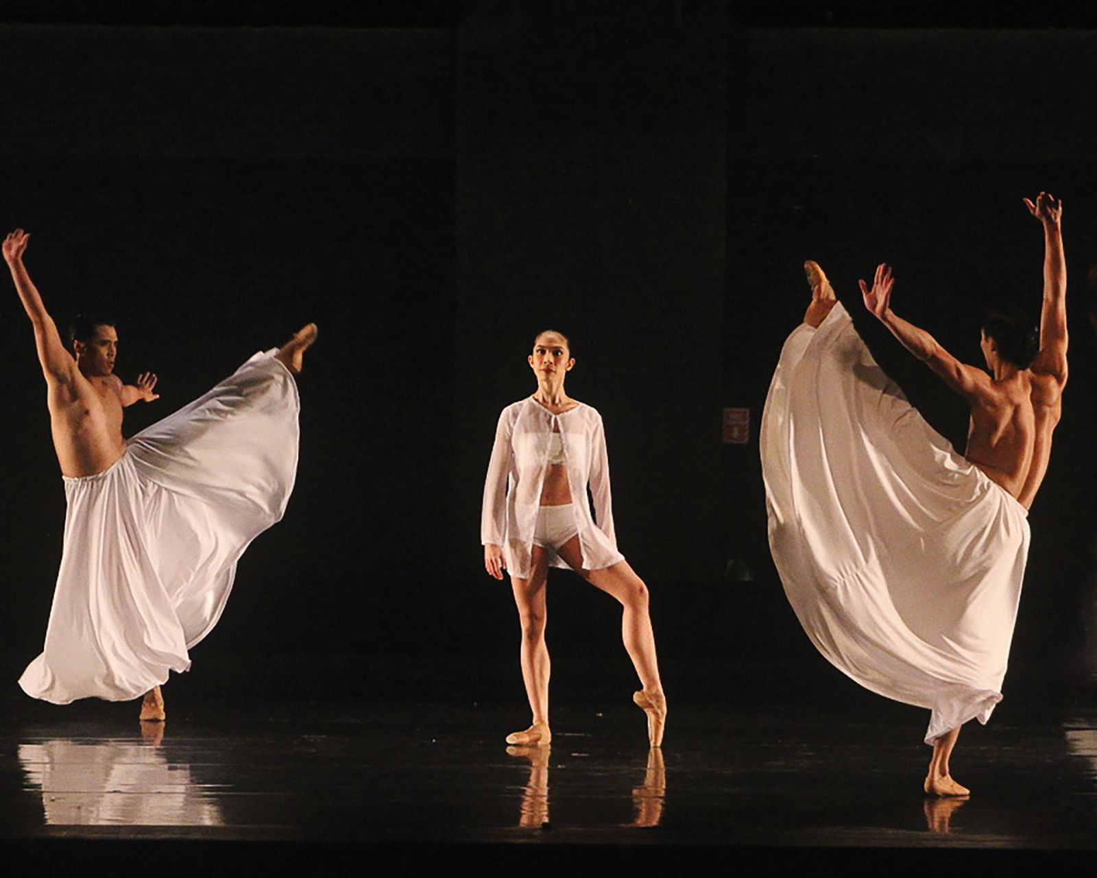 Sarah Alejandro in Augustus “Bam” Damian III’s 2005 choreographic work, ‘After Whom’, with music composed by Jerrold Tarog was restaged by Alice Reyes Dance Philippines this 2024