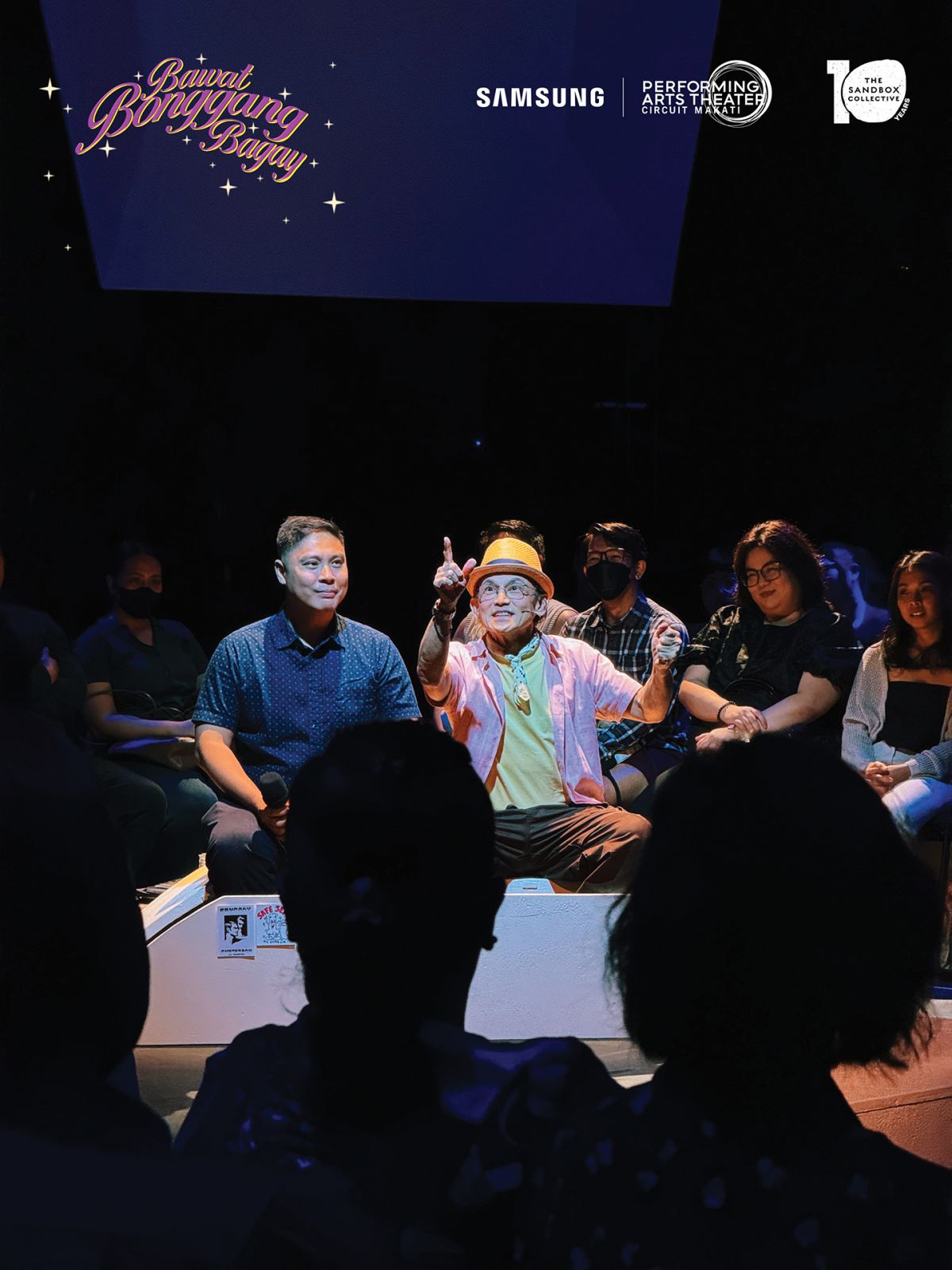 Jon Santos in the 2024 production of ‘Bawat Bonggang Bagay’, staged at the Samsung Performing Arts Theater in Circuit Makati in time for the Pride Month