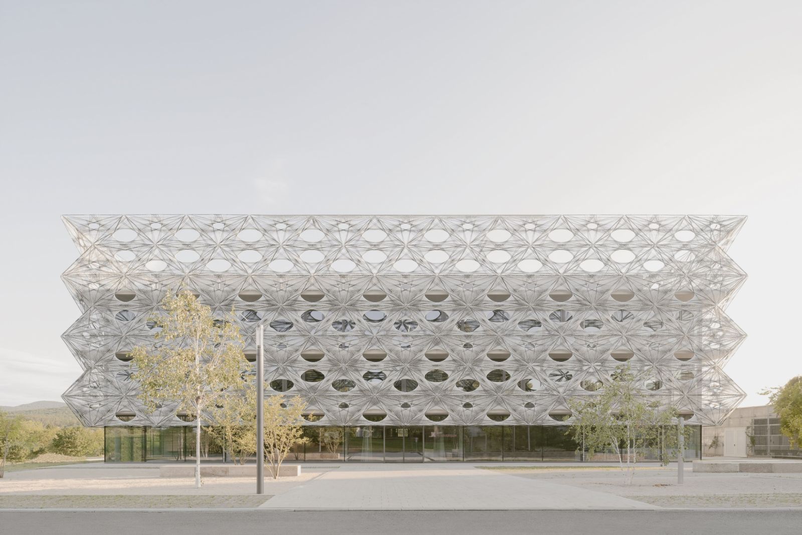Texoversum, Reutlingen, Germany by allmannwappner, Menges Scheffler Architekten, Jan Knippers Ingenieure (Photo: Brigida González)
