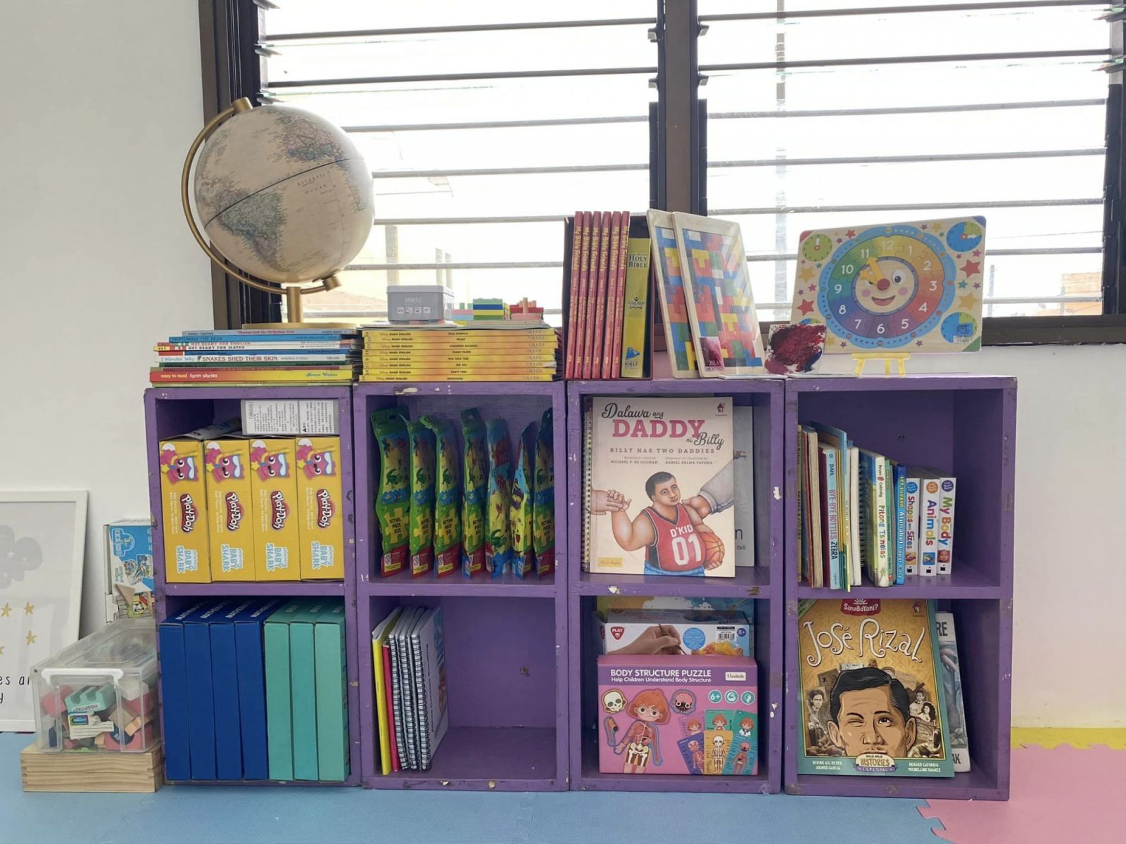 UST Fine Arts students' redesigned therapy room for Tahanan ng Pagmamahal, an orphanage and partner community of CFAD (Photo: Facebook / UST Interior Design Innovators)