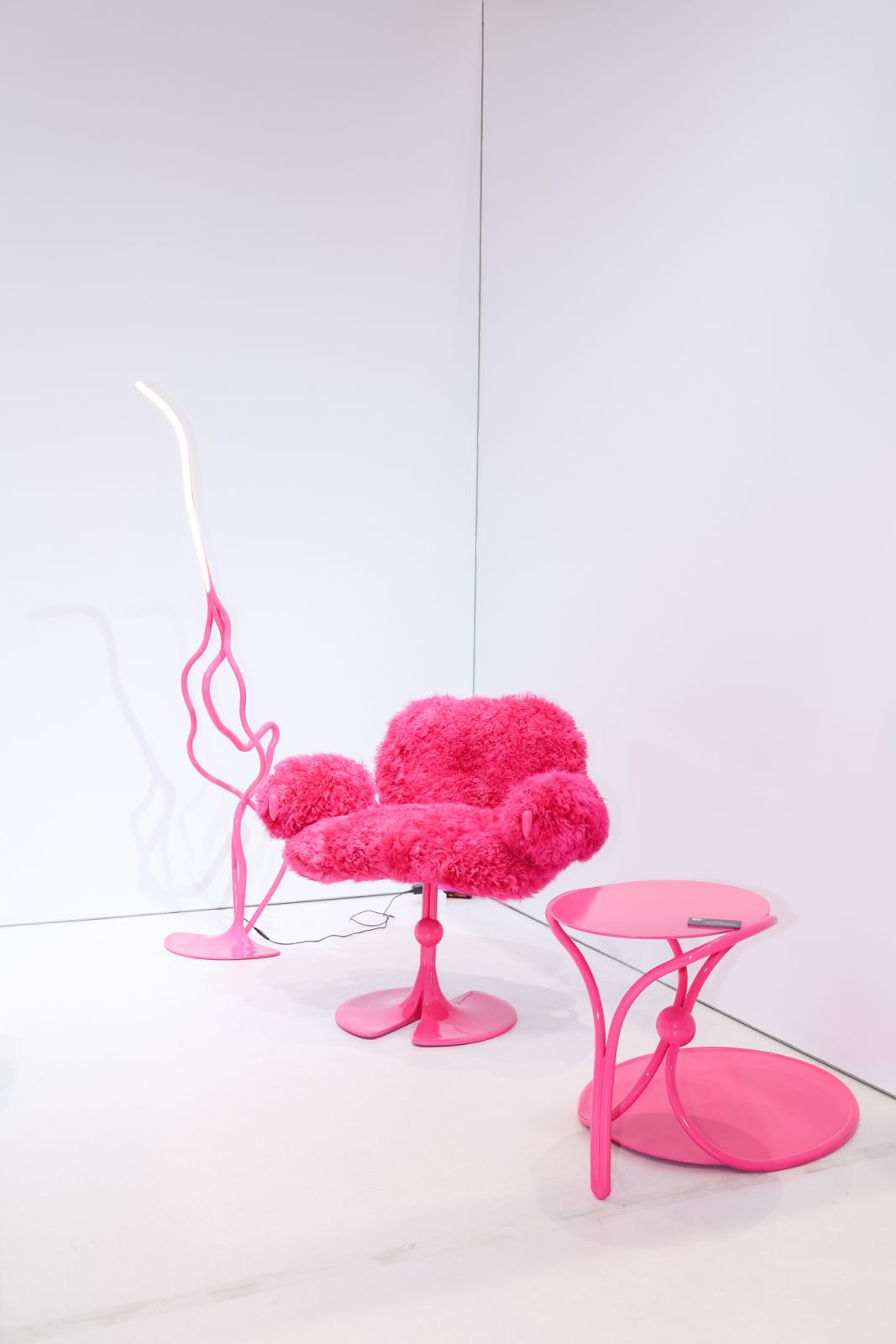 Yuya Zhou's creations, exhibited at Design Shanghai 2024
