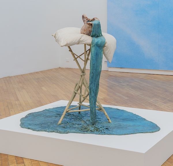 Heidi Bucher’s ‘Heute fliesst das Wasser aus dem Krug’ (The water flows out of the pitcher today), 1986