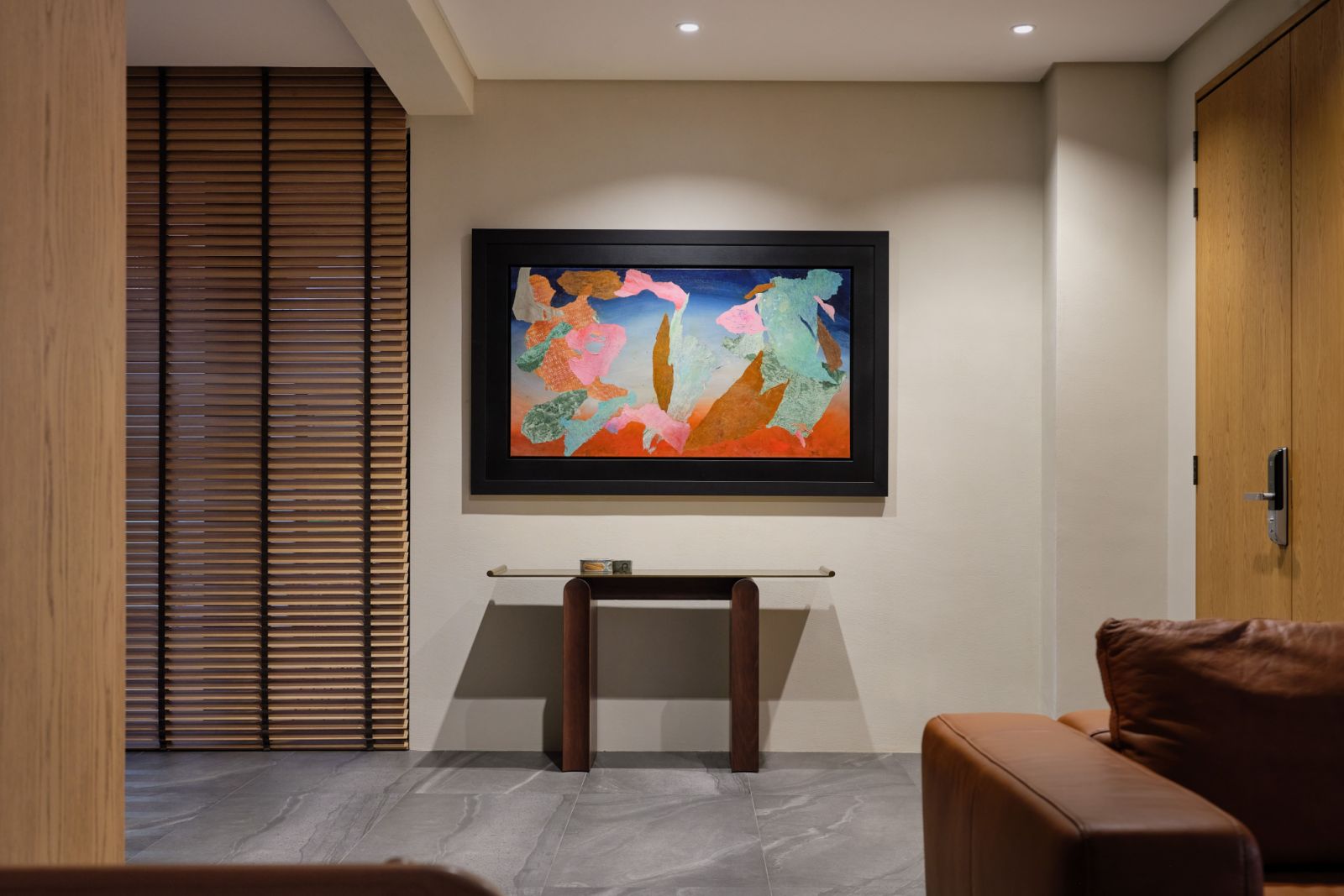 Vibrant artwork add character