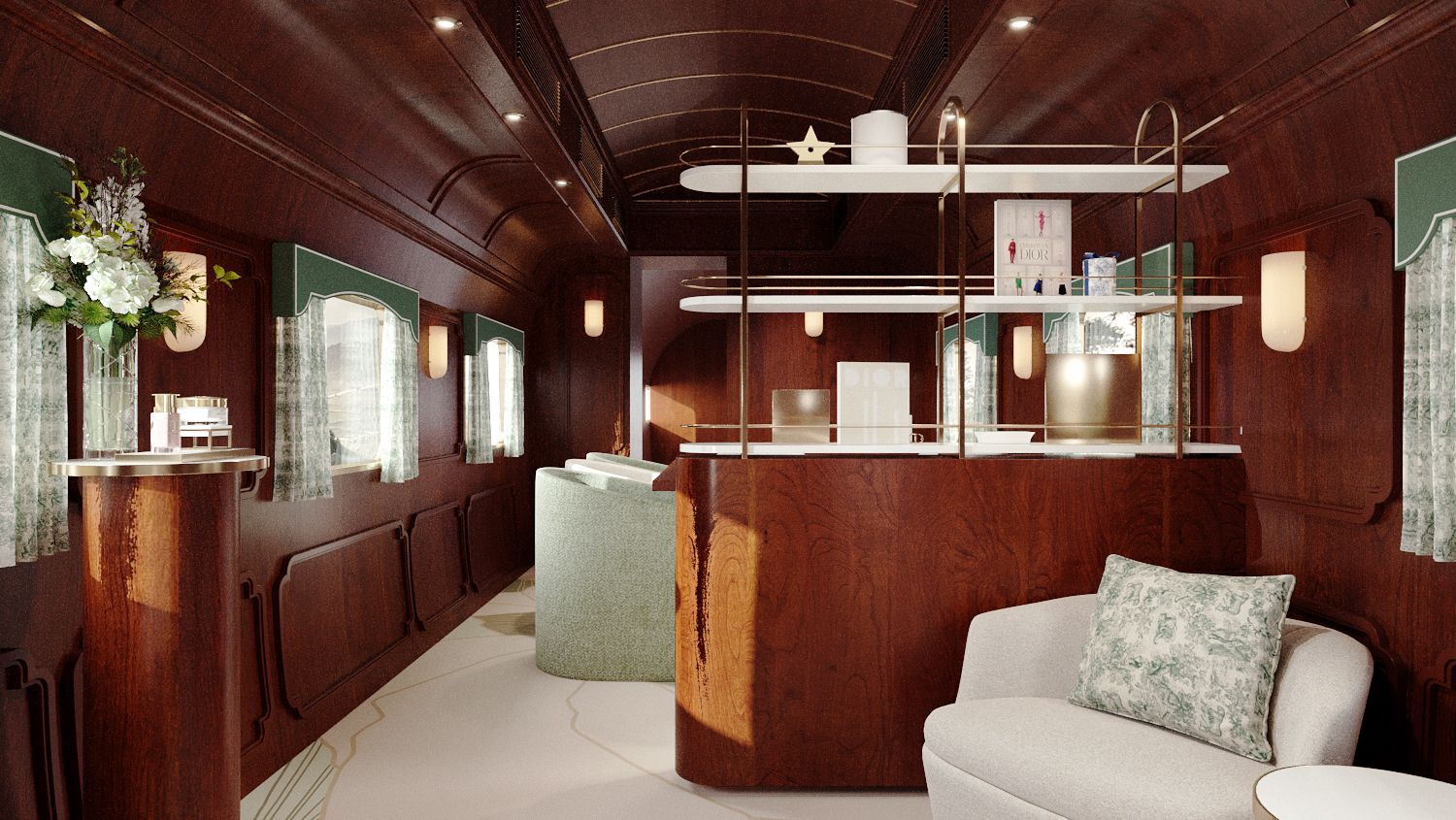 Dior Spa X Eastern & Oriental Express (ภาพ: Petrie PR)