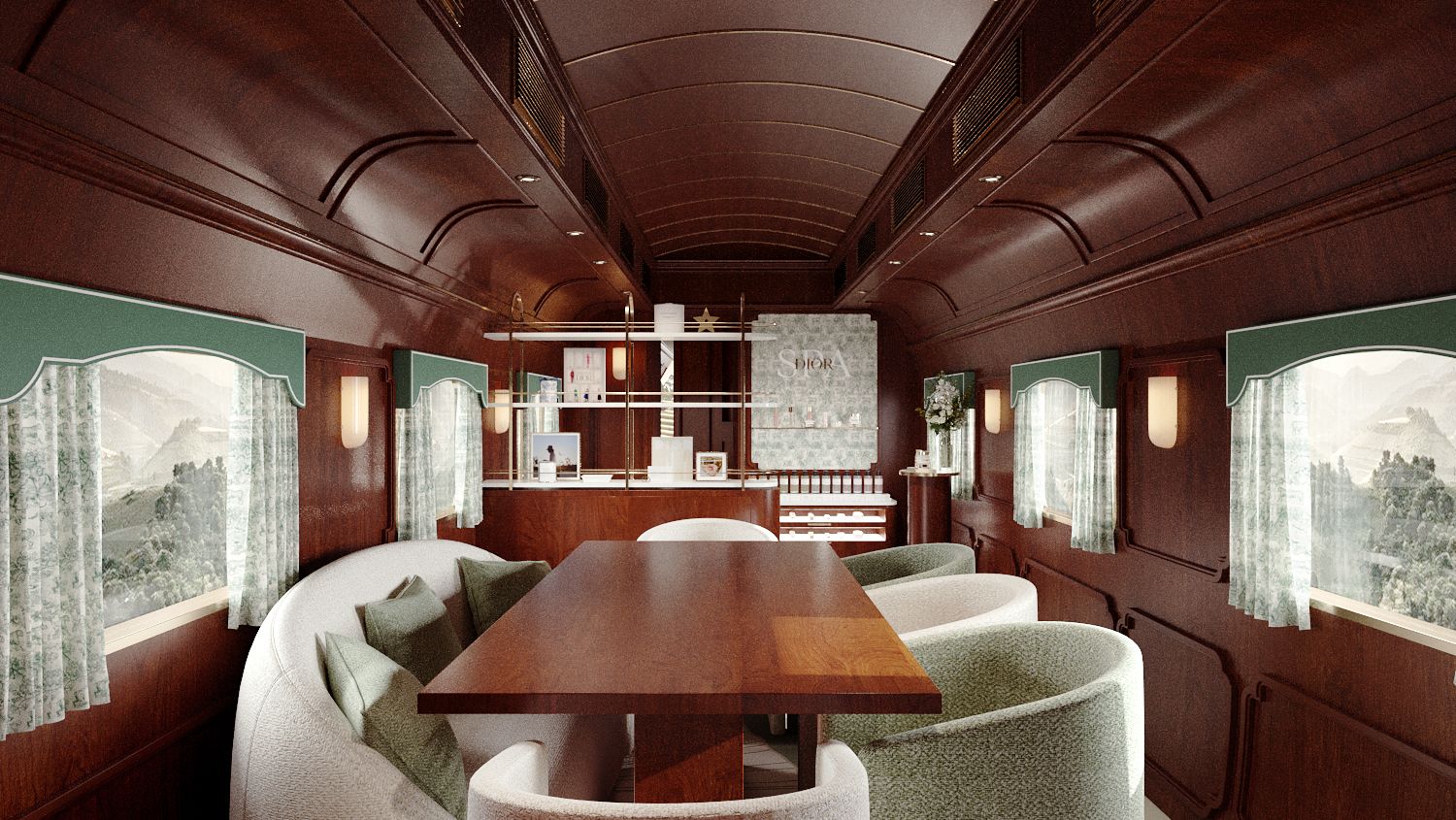 Dior Spa X Eastern & Oriental Express (ภาพ: Petrie PR)