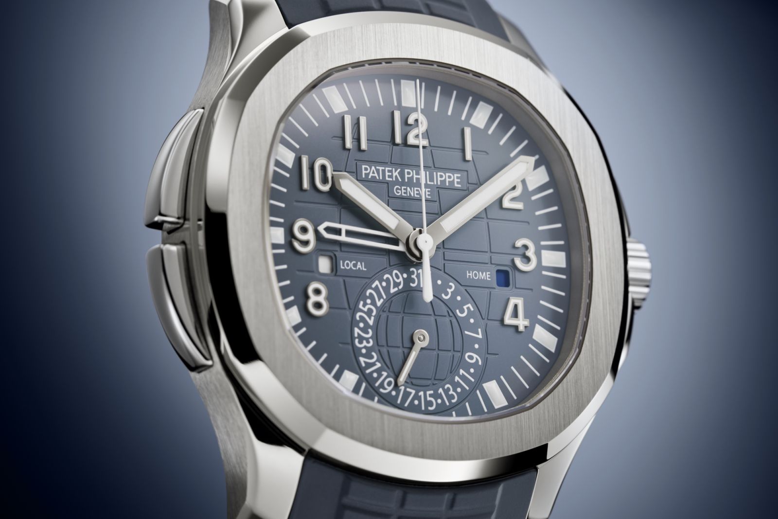 Aquanaut Travel Time Reference 5164G-001 (Photo: Courtesy of Patek Philippe)