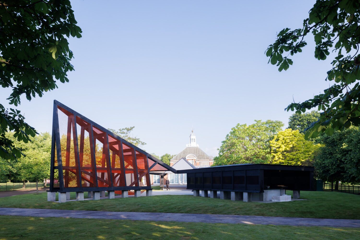 Serpentine Pavilion 2024, Archipelagic Void, designed by Minsuk Cho, Mass Studies (Photo: Iwan Baan, courtesy Serpentine)