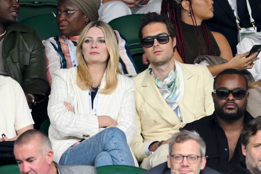 LONDON, ENGLAND - JULY 08: Mischa Barton attends day eight of the Wimbledon Tennis Championships at the All England Lawn Tennis and Croquet Club on July 08, 2024 in London, England. (Photo by Karwai Tang/WireImage)