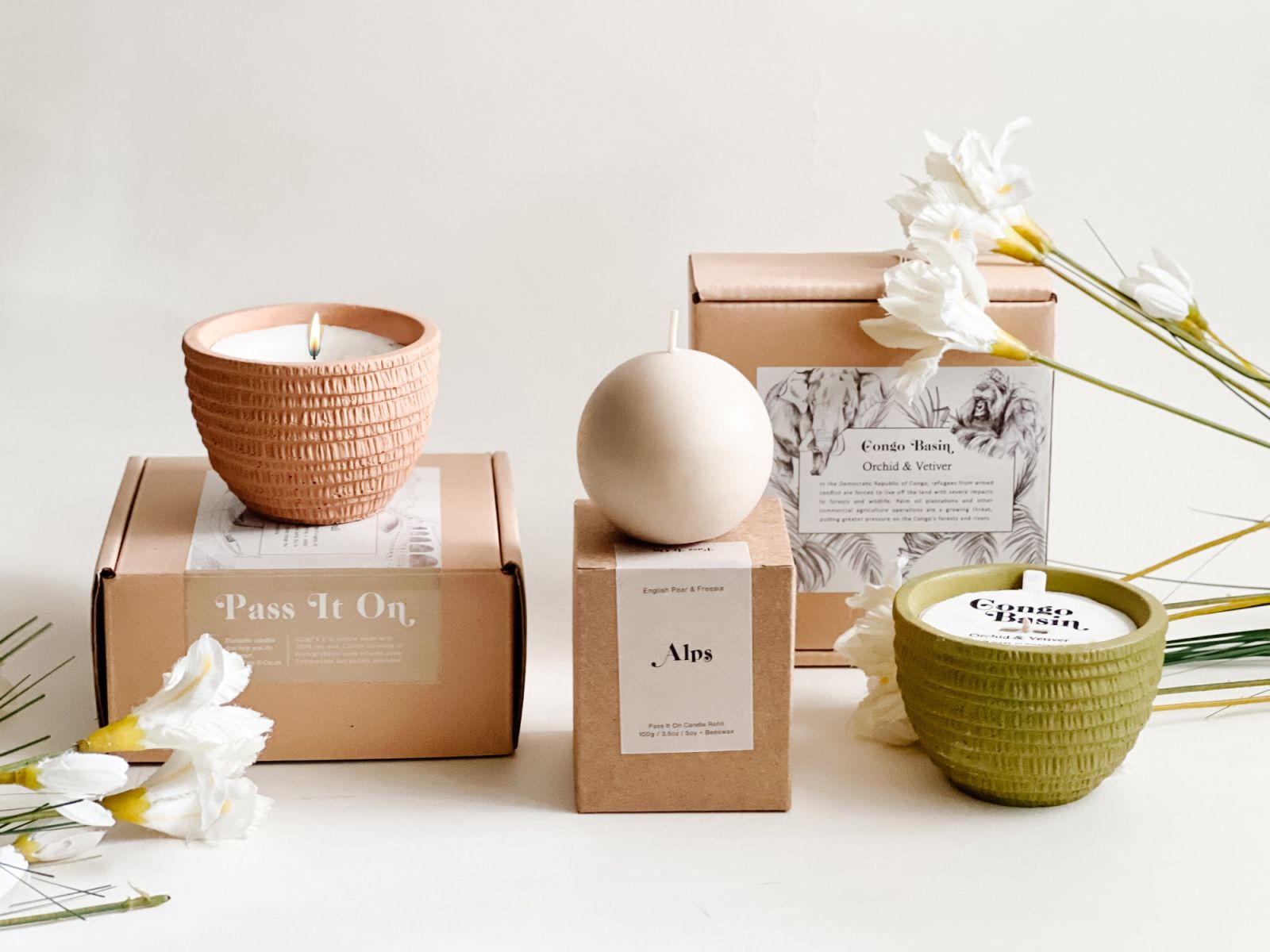 Sustainable products from Pass It On Studio, the brand behind Green-House 2024