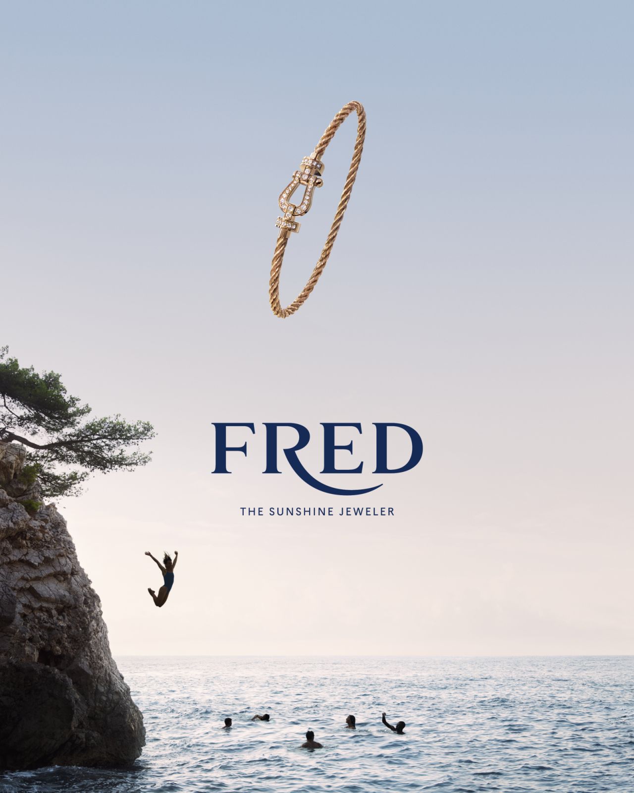 Fred celebrates life and sunlight in a sun-soaked campaign