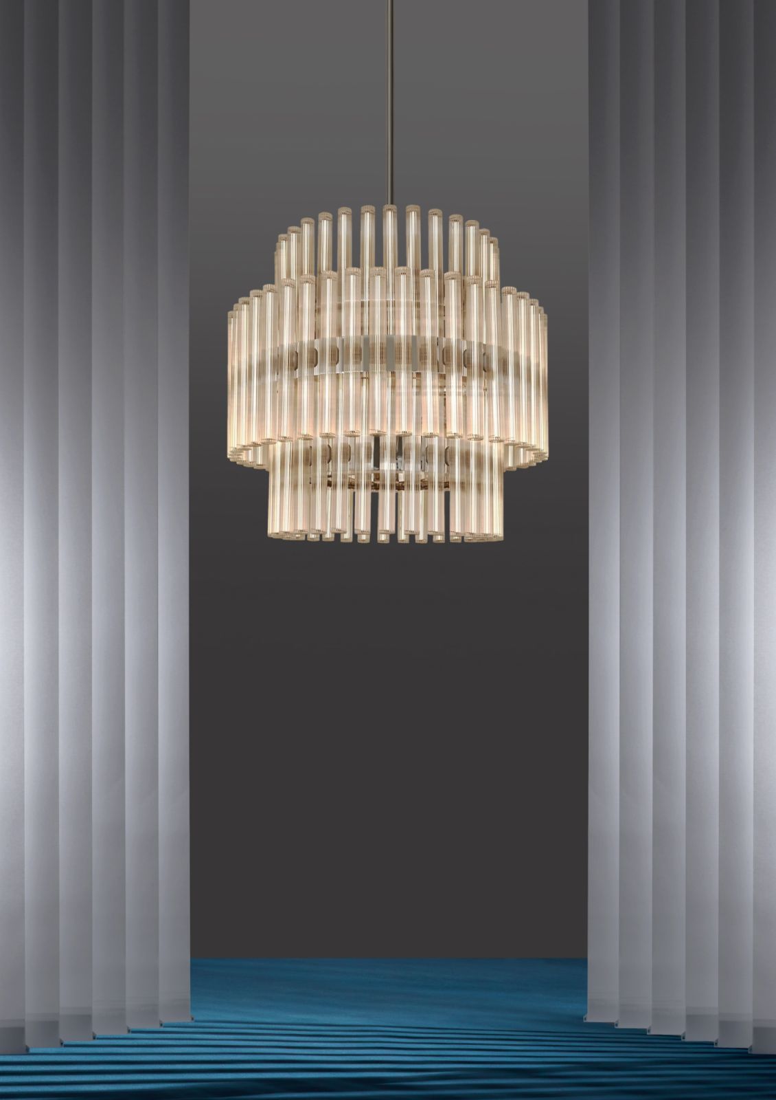 Lee Broom Aurora Ring chandelier