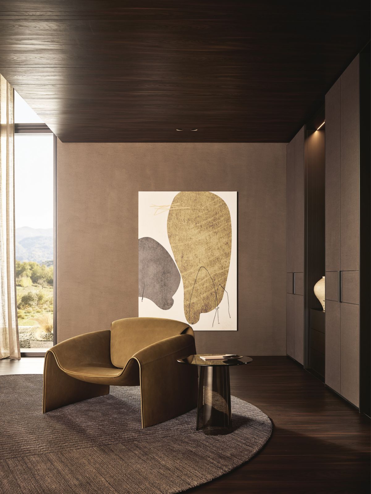 Poliform Le Club armchair by Jean-Marie Massaud