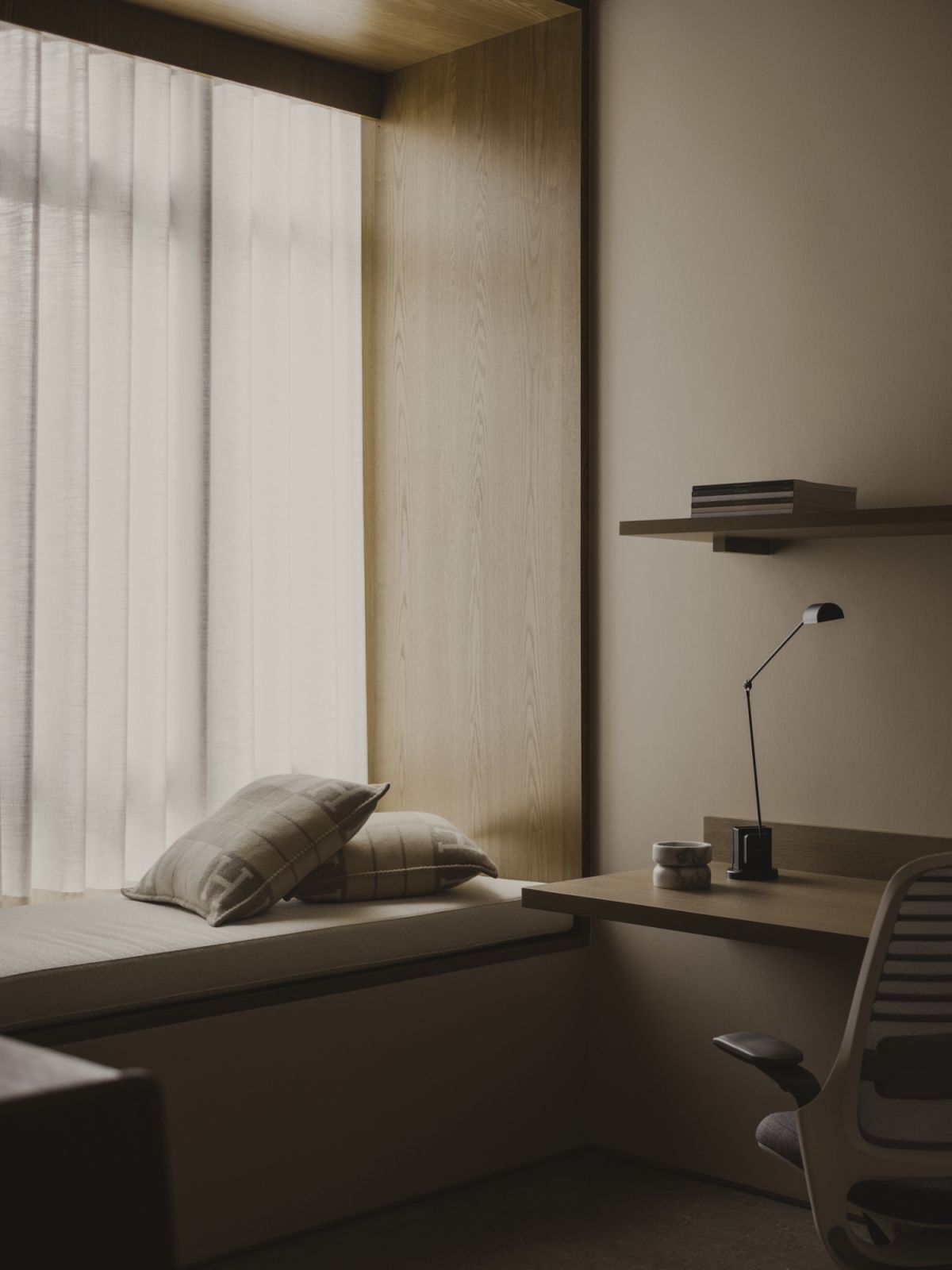 Another nook in the house, next to a dedicated workspace