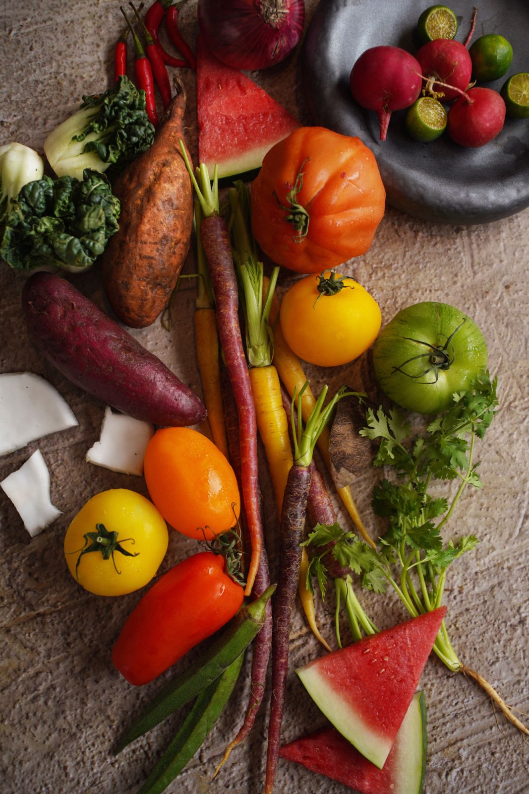 Fresh produce from Hayop Singapore by The Moment Group