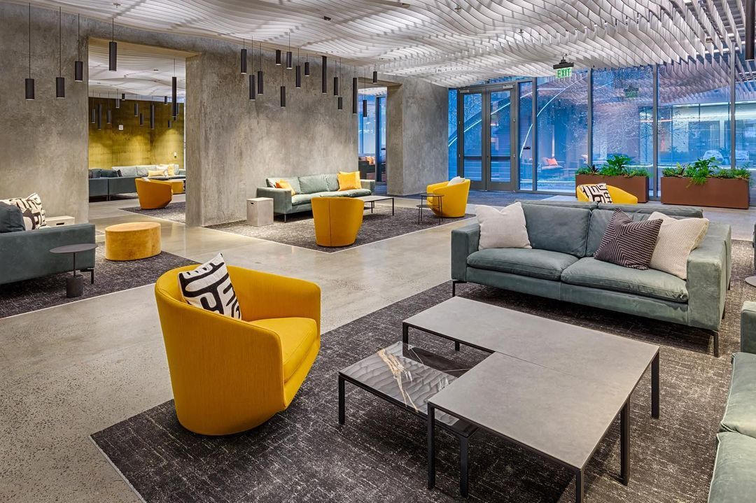 While reusing existing building systems, the project team opted for carbon steel and concrete where new materials were needed (Photo: Marco Zecchin, @lundbergdesign / Instagram)
