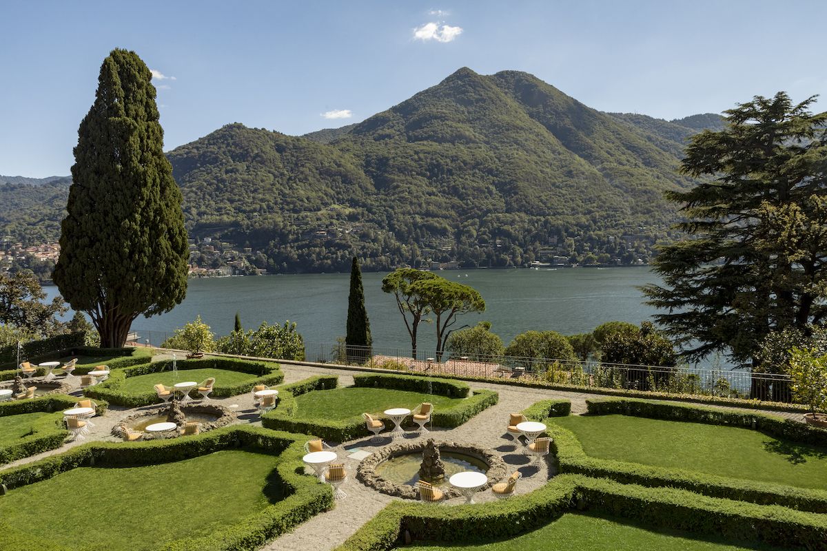 The Italian garden. Photo: Ruben Ortiz