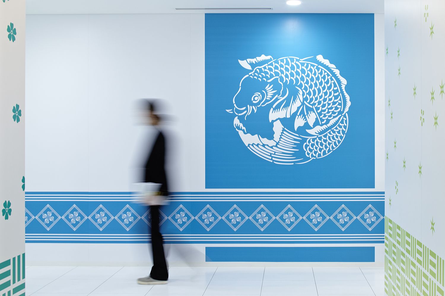 Rich elements of Japanese culture and history were incorporated into the Google office in Roppongi (Photo: Daici Ano / Koichi Torimura, @klein_dytham_architecture / Instagram)