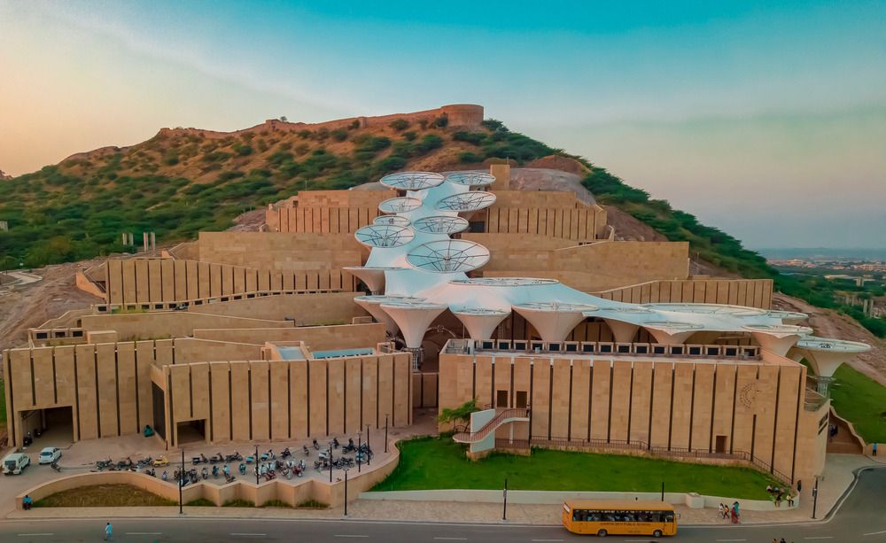 Smritivan Earthquake Museum in Bhuj, India by Rajeev Kathpalia (Photo: Dhruvil)