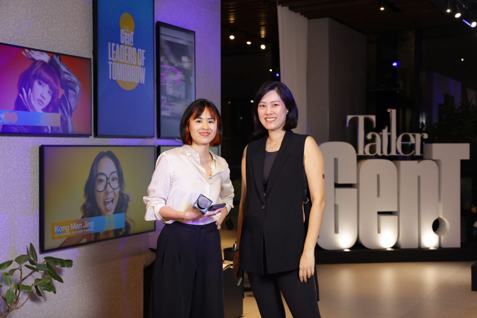 Tatler Gen.T Regional senior editor Chong Seow Wei and digital editor Valerie Lim (Photo: Adrian Lee)