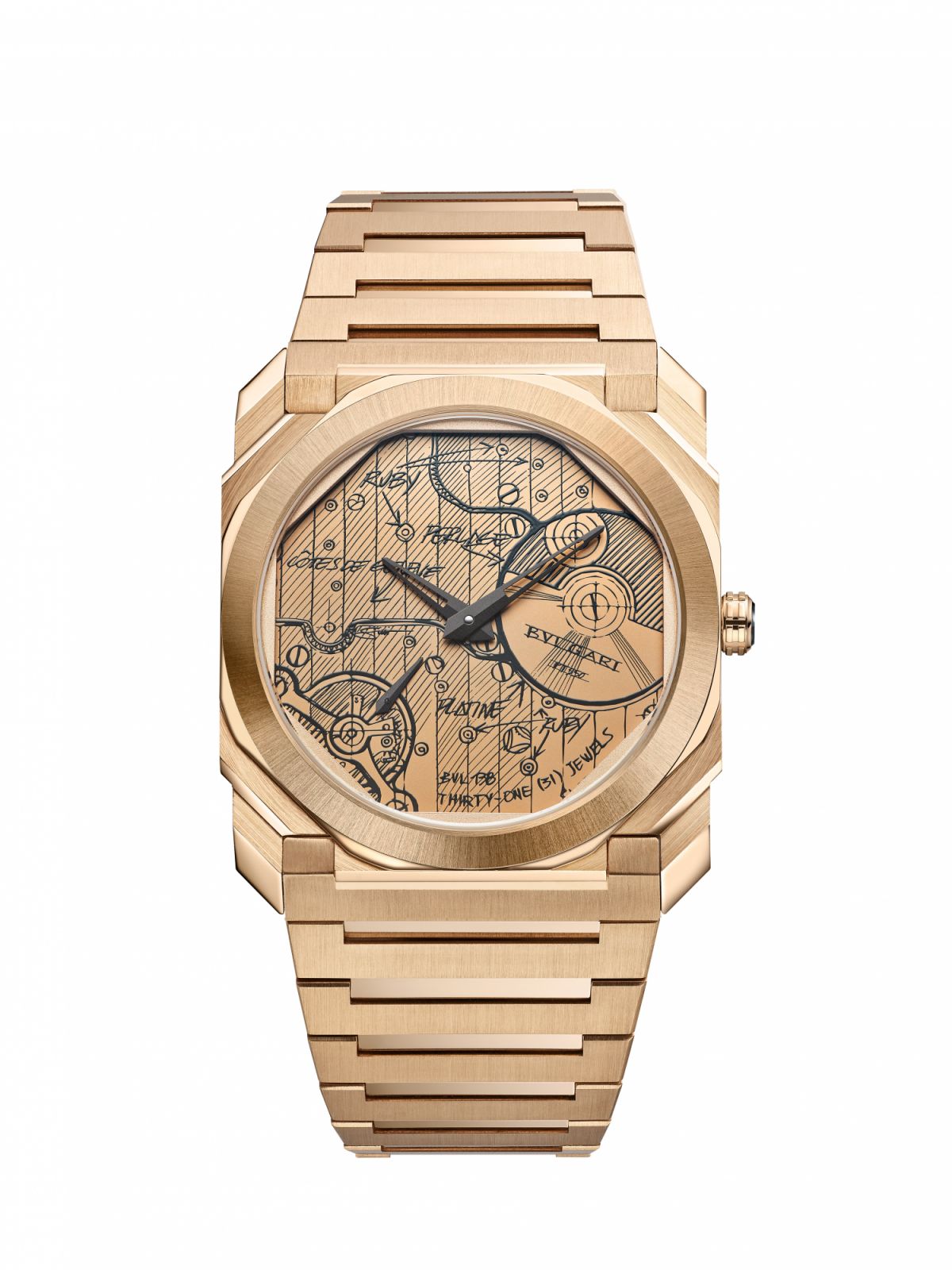 นาฬิกา Octo Finissimo Automatic Sketch (ภาพ: Bulgari)