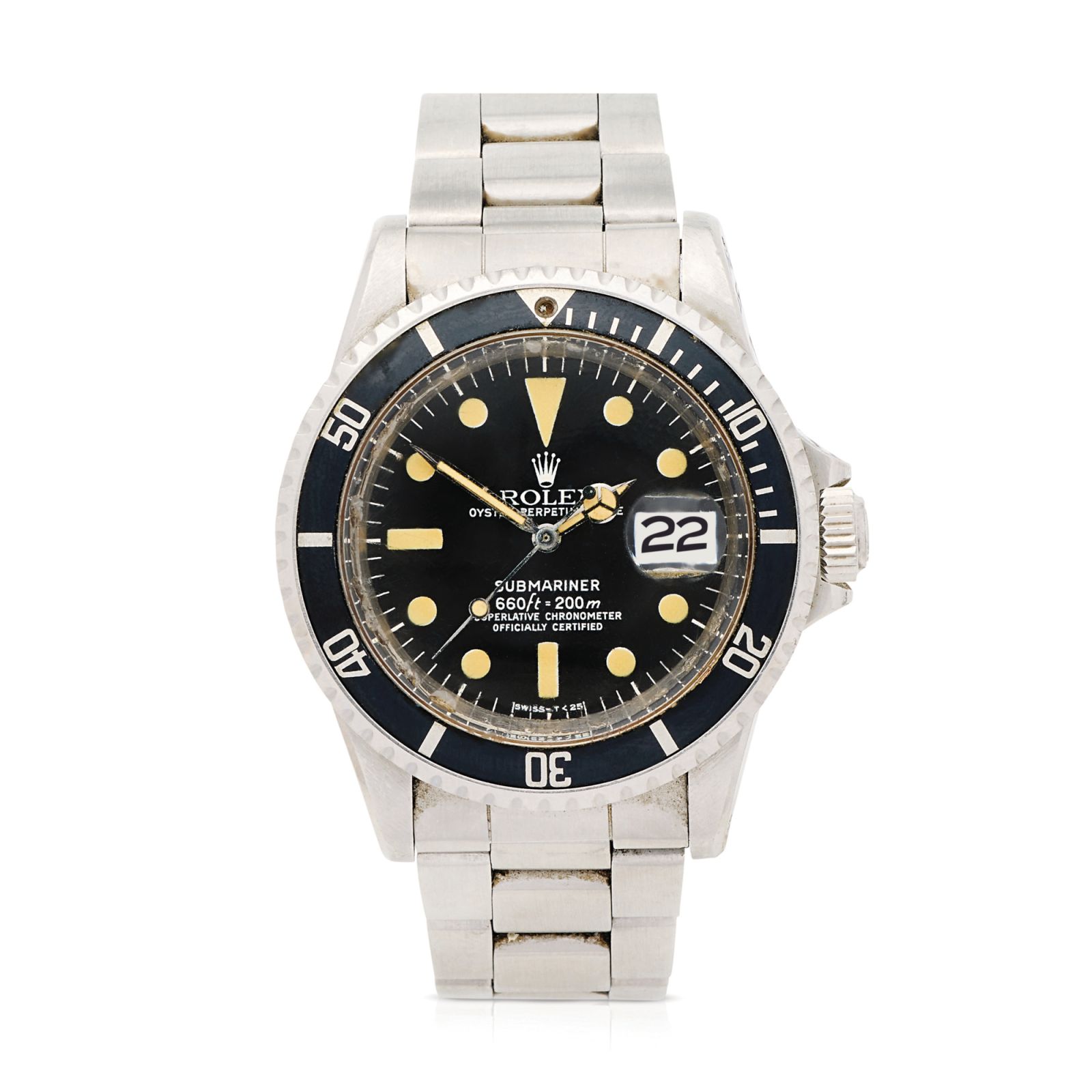 A Rolex Submariner, reference 1680, circa 1975, sold by Bonhams (Photo: courtesy of Bonhams)
