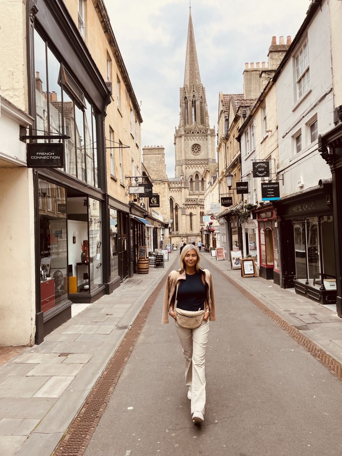 Clair Concepcion Barberis traveling in Europe