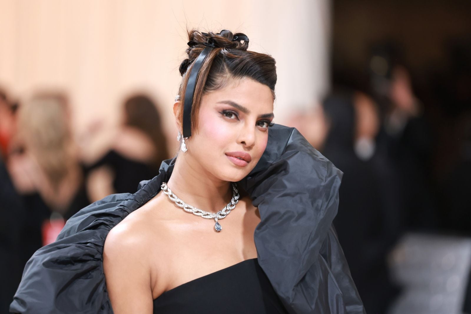 Priyanka Chopra at the Met Gala in 2023 (Photo: courtesy of Theo Wargo/Getty Images for Karl Lagerfeld)