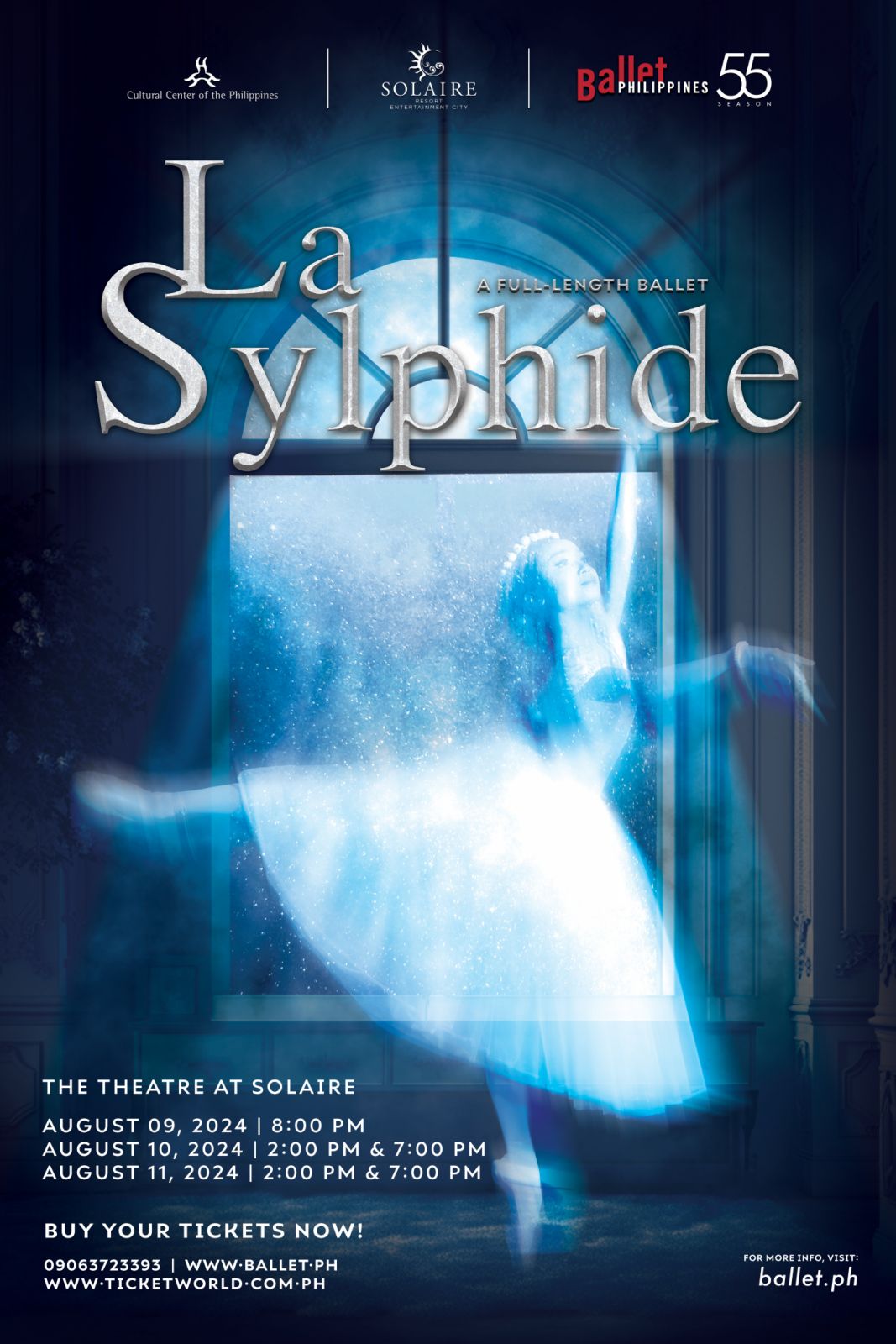 Ballet Philippines is set to stage the French romantic ballet ‘La Sylphide’ on August