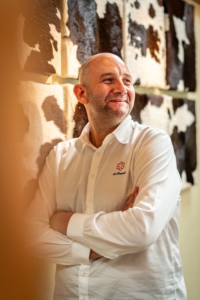 Chef Arnaud Dunand Sauthier (Photo: Evian)