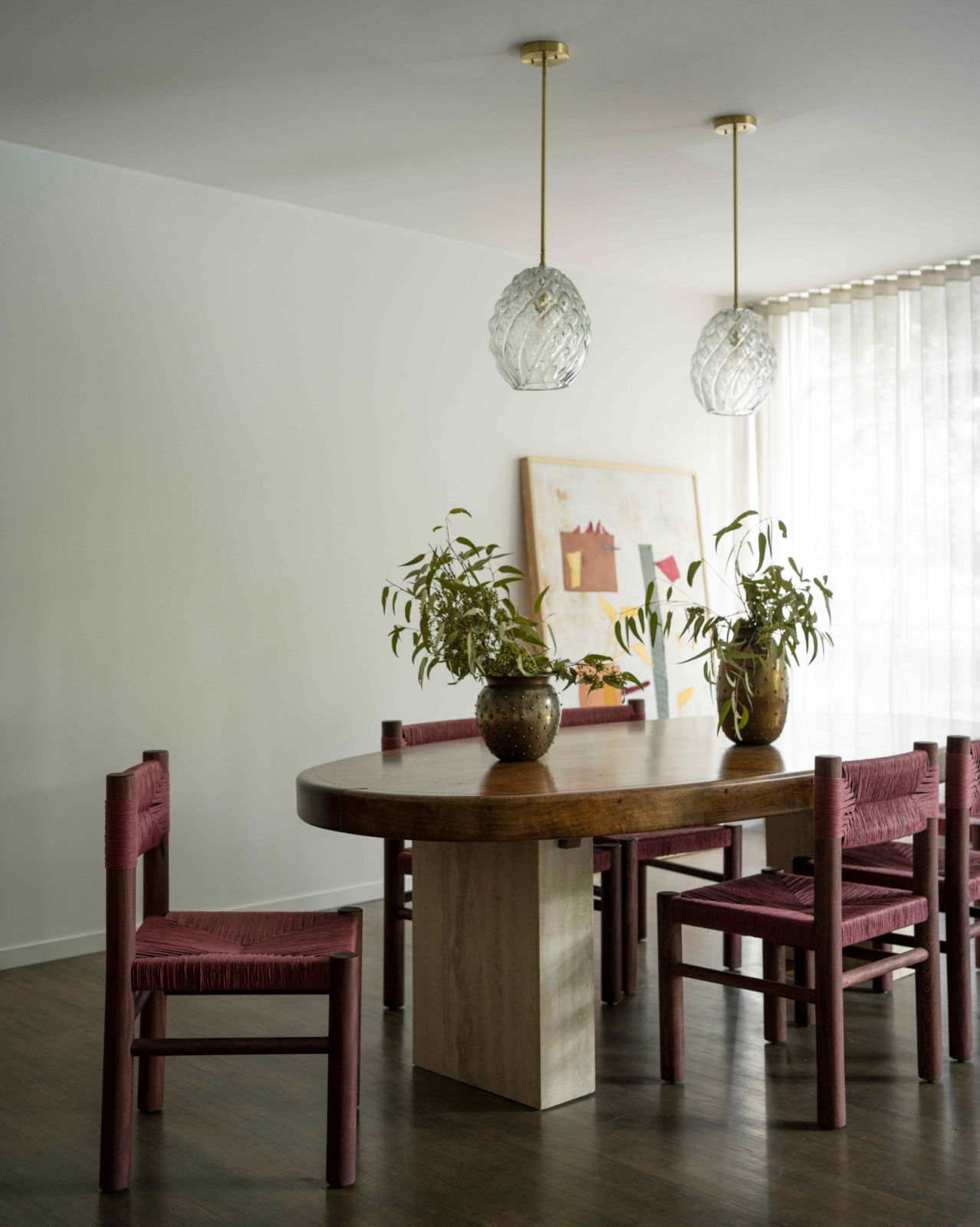 A unique sense of movement and tactility in the dining area (Photo: Fabian Martinez)